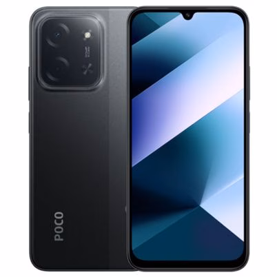 Smartphone Xiaomi Poco C85 (6.8") Procesador Mediatek Helio G81 Ultra 8gb De Ram Almacenamiento Interno De 256gb Batería De 6000 Mah Sistema Operativo Android 15 Color Negro